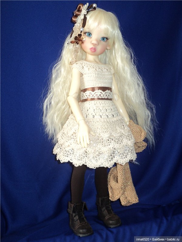Просто - Марта, просто - прелесть!!! Платье для куклы бжд