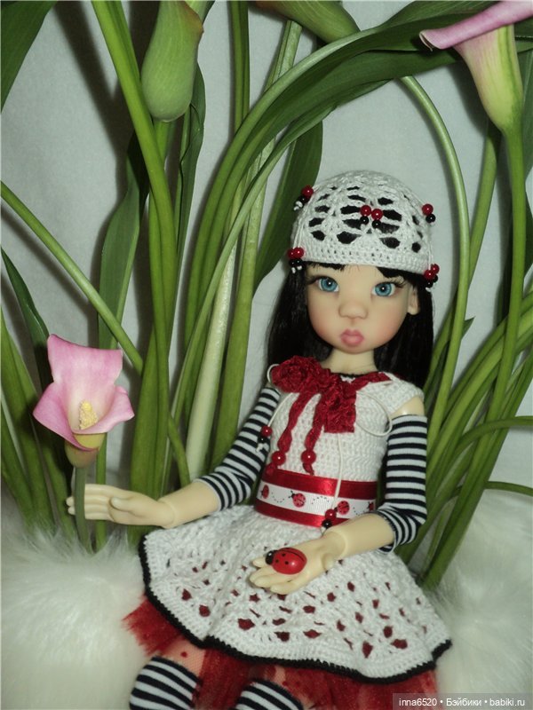 Просто - Марта, просто - прелесть!!! Платье для куклы бжд (фото 6)