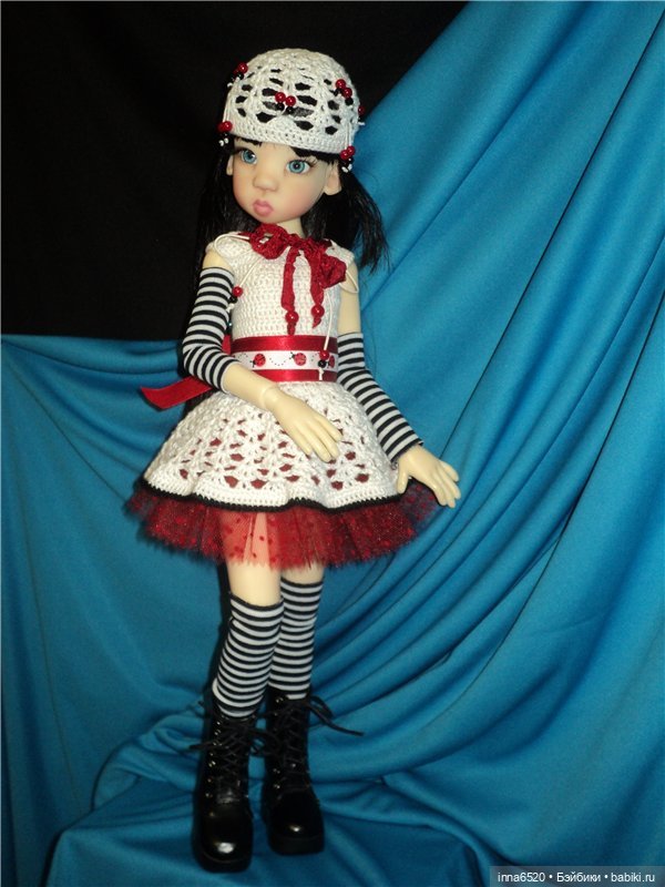 Просто - Марта, просто - прелесть!!! Платье для куклы бжд (фото 3)