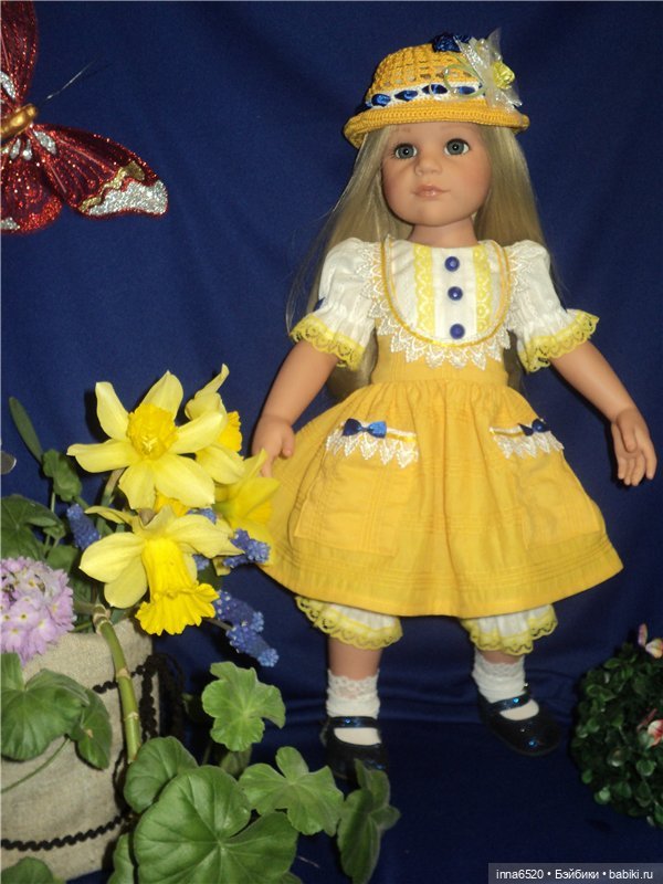 Девочки-цветочки и их наряды. ( вторая часть)