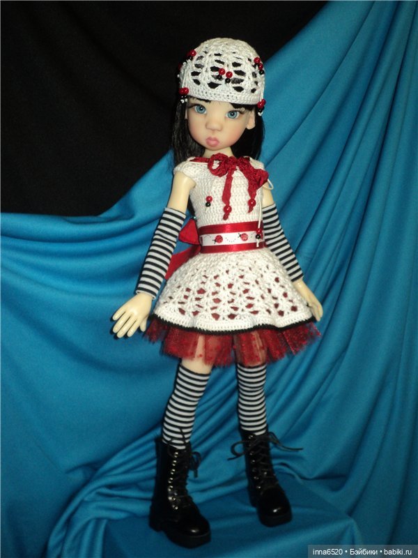 Просто - Марта, просто - прелесть!!! Платье для куклы бжд (фото 7)