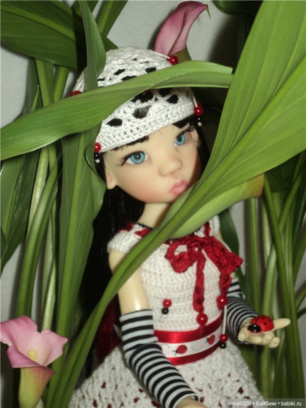 Просто - Марта, просто - прелесть!!! Платье для куклы бжд