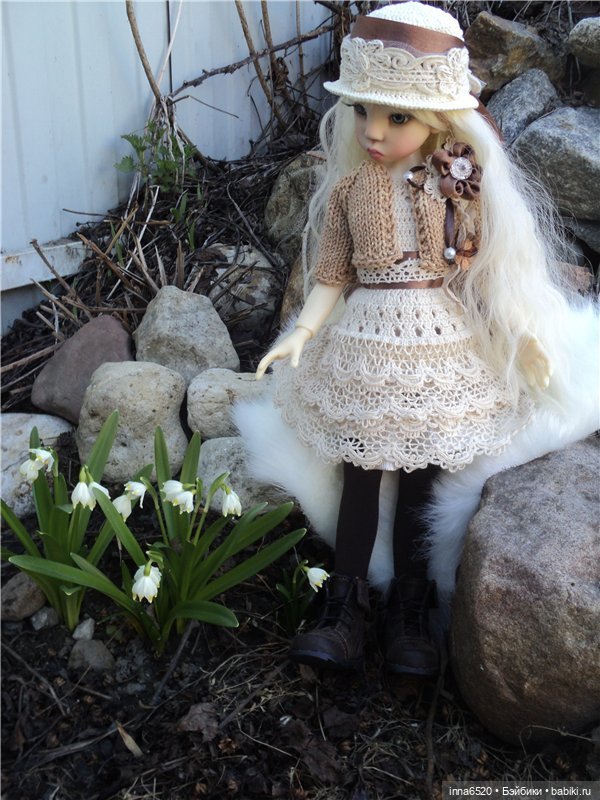 Просто - Марта, просто - прелесть!!! Платье для куклы бжд
