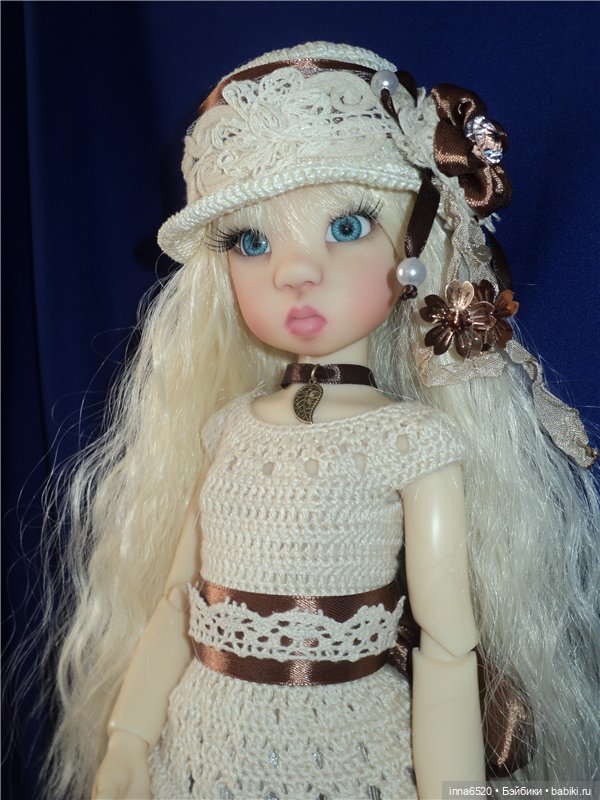 Просто - Марта, просто - прелесть!!! Платье для куклы бжд