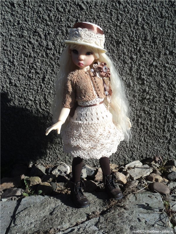 Просто - Марта, просто - прелесть!!! Платье для куклы бжд