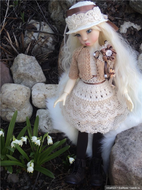 Просто - Марта, просто - прелесть!!! Платье для куклы бжд