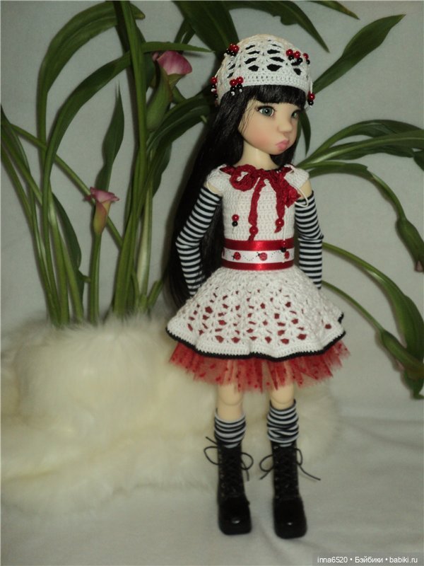 Просто - Марта, просто - прелесть!!! Платье для куклы бжд (фото 2)
