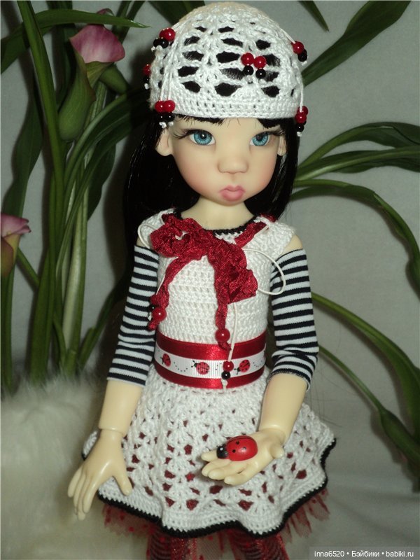 Просто - Марта, просто - прелесть!!! Платье для куклы бжд