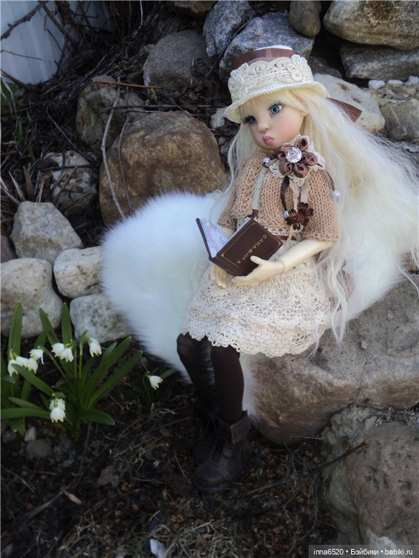 Просто - Марта, просто - прелесть!!! Платье для куклы бжд