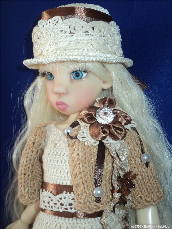 Просто - Марта, просто - прелесть!!! Платье для куклы бжд