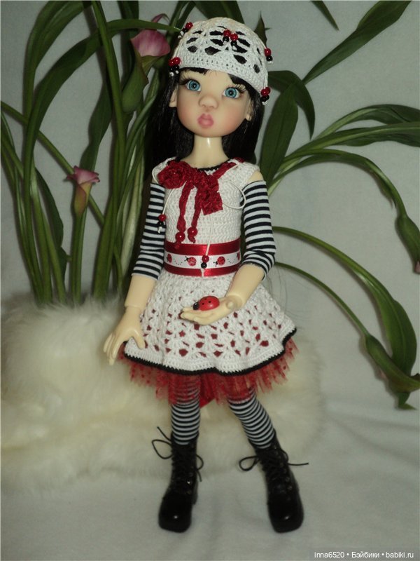 Просто - Марта, просто - прелесть!!! Платье для куклы бжд