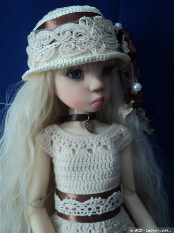 Просто - Марта, просто - прелесть!!! Платье для куклы бжд