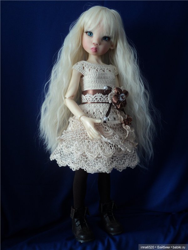 Просто - Марта, просто - прелесть!!! Платье для куклы бжд