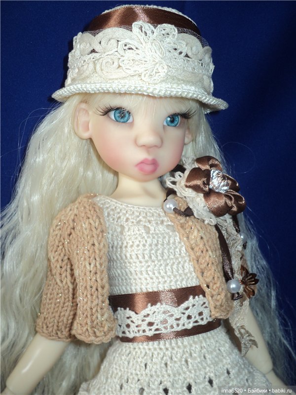 Просто - Марта, просто - прелесть!!! Платье для куклы бжд