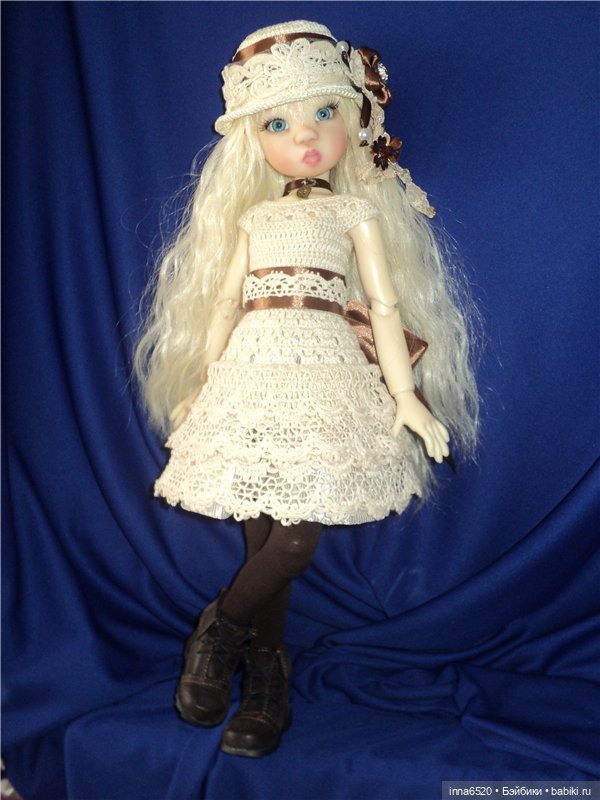 Просто - Марта, просто - прелесть!!! Платье для куклы бжд