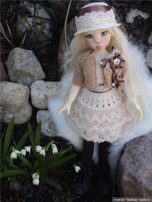 Просто - Марта, просто - прелесть!!! Платье для куклы бжд