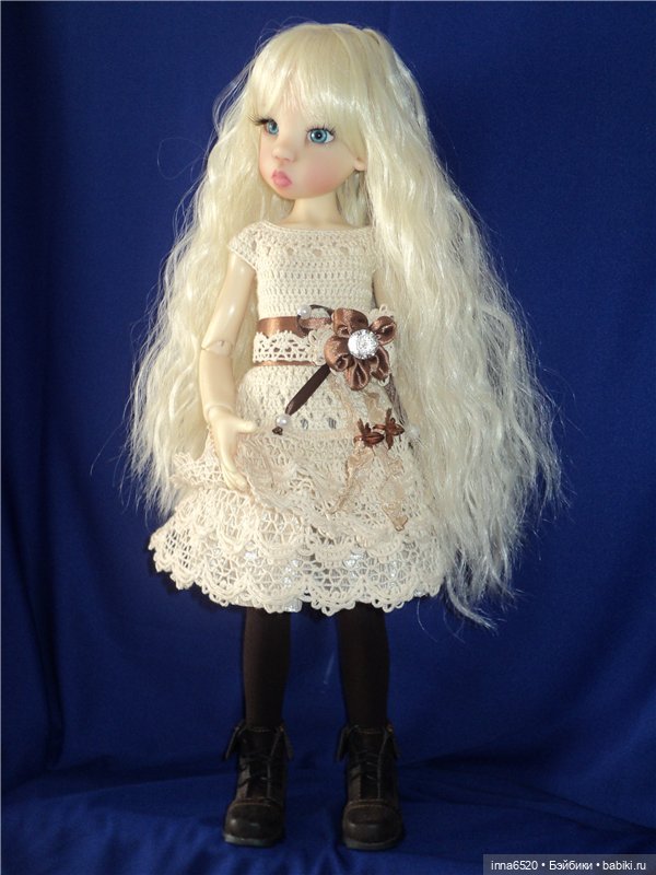 Просто - Марта, просто - прелесть!!! Платье для куклы бжд