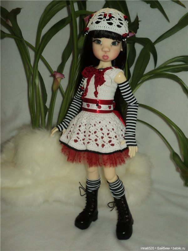 Просто - Марта, просто - прелесть!!! Платье для куклы бжд (фото 8)
