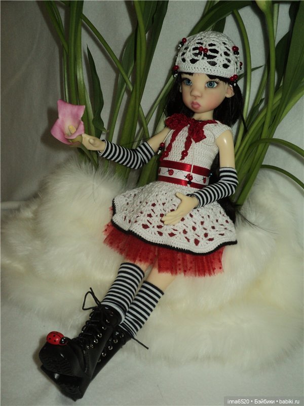 Просто - Марта, просто - прелесть!!! Платье для куклы бжд (фото 10)