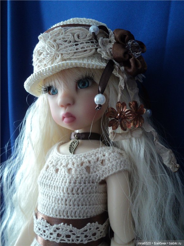 Просто - Марта, просто - прелесть!!! Платье для куклы бжд