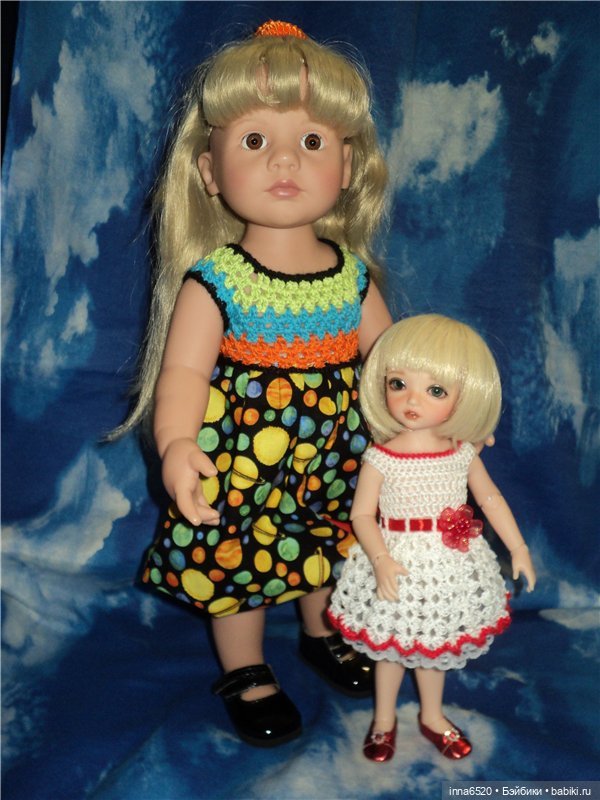 Одежды много не бывает! Наряды для кукол Готц и не только