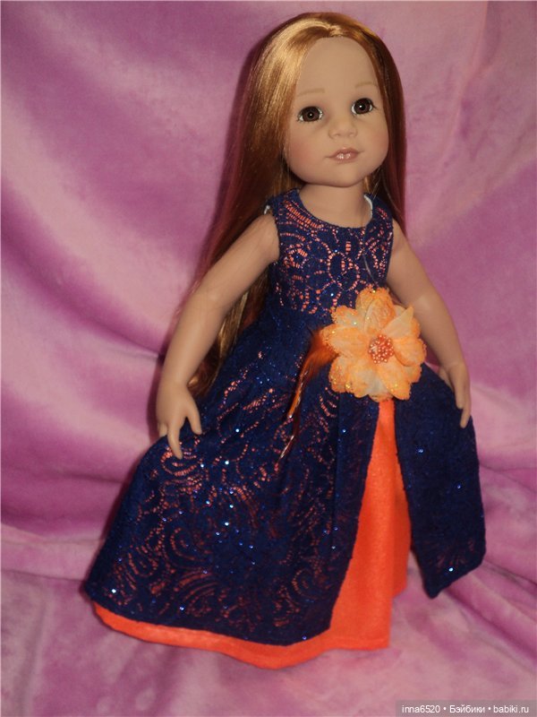 Каждая девочка в душе- принцесса!!! Одежда для кукол Готц