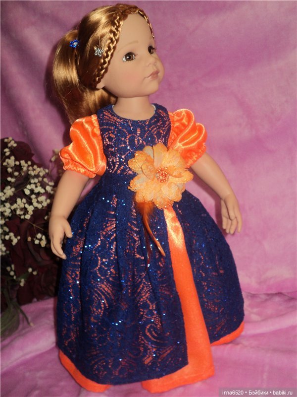 Каждая девочка в душе- принцесса!!! Одежда для кукол Готц