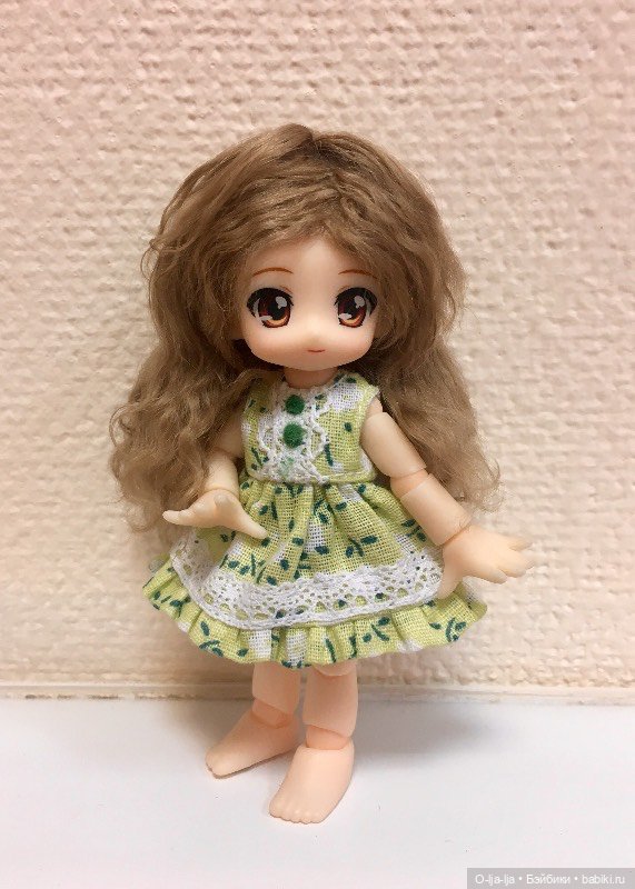 Нендопушечка Нояна (гибридик Nendoroid и Cu-poche) (фото 2)