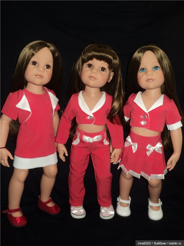 Одежды много не бывает! Наряды для кукол Готц и не только (фото 3)