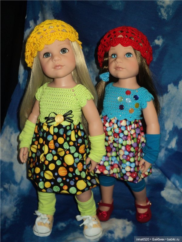 Одежды много не бывает! Наряды для кукол Готц и не только