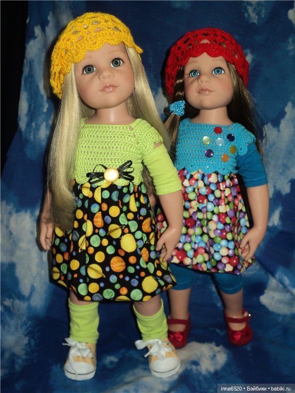 Одежды много не бывает! Наряды для кукол Готц и не только (фото 6)