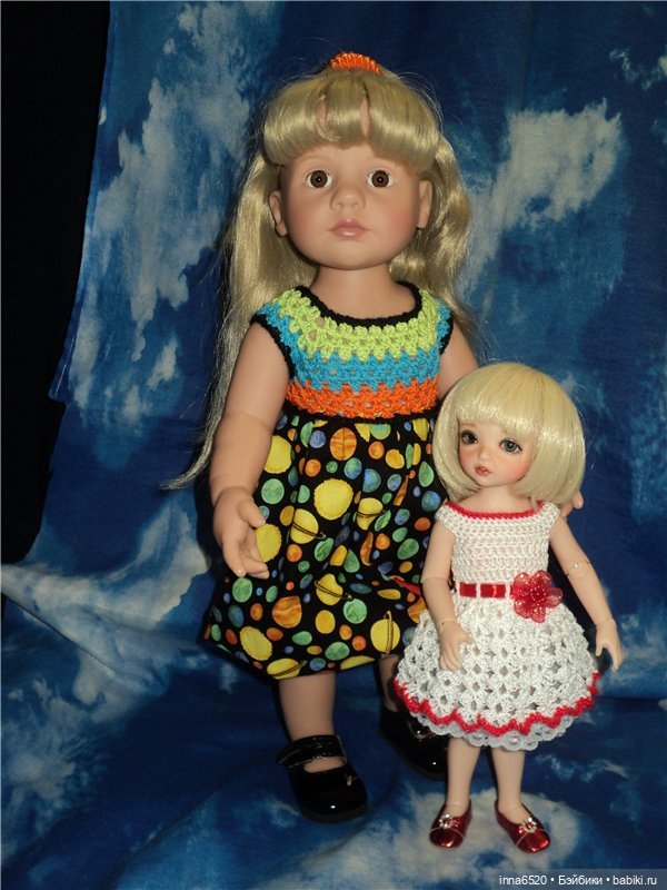 Одежды много не бывает! Наряды для кукол Готц и не только