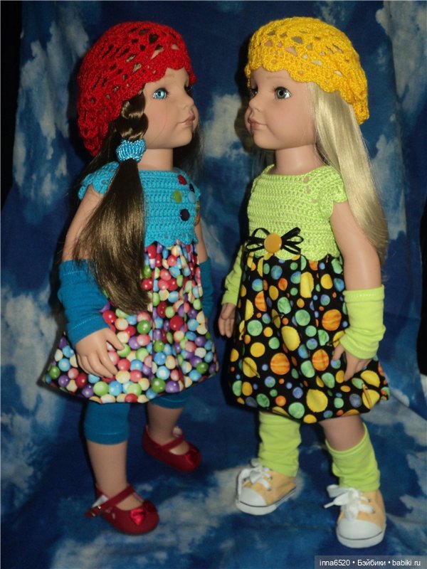 Одежды много не бывает! Наряды для кукол Готц и не только