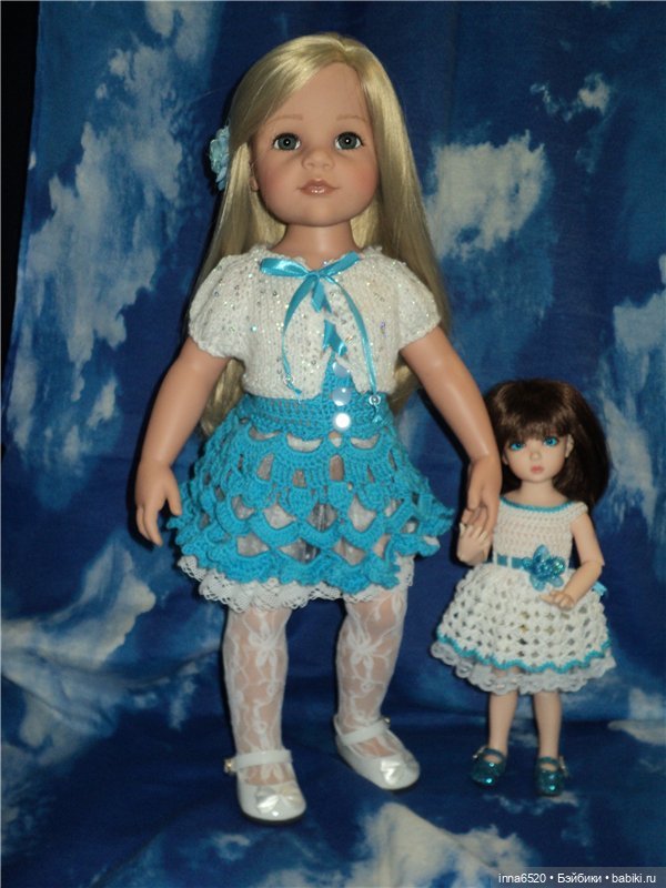 Одежды много не бывает! Наряды для кукол Готц и не только