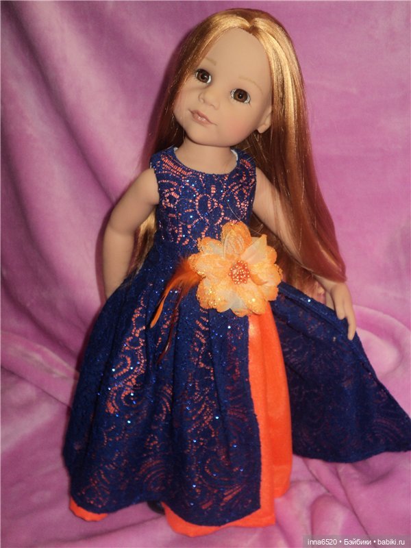 Каждая девочка в душе- принцесса!!! Одежда для кукол Готц