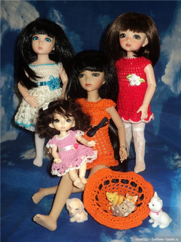 Одежды много не бывает! Наряды для кукол Готц и не только