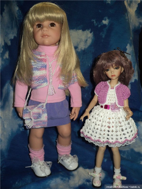 Одежды много не бывает! Наряды для кукол Готц и не только