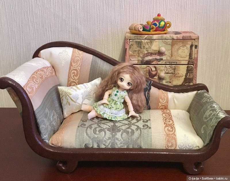 Нендопушечка Нояна (гибридик Nendoroid и Cu-poche) (фото 4)