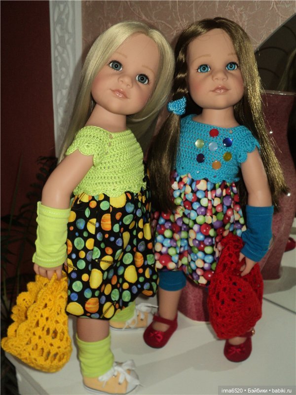 Одежды много не бывает! Наряды для кукол Готц и не только