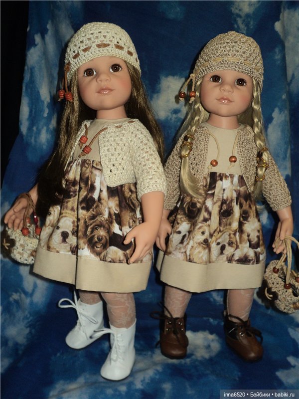 Одежды много не бывает! Наряды для кукол Готц и не только