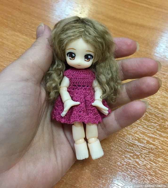 Нендопушечка Нояна (гибридик Nendoroid и Cu-poche) (фото 7)