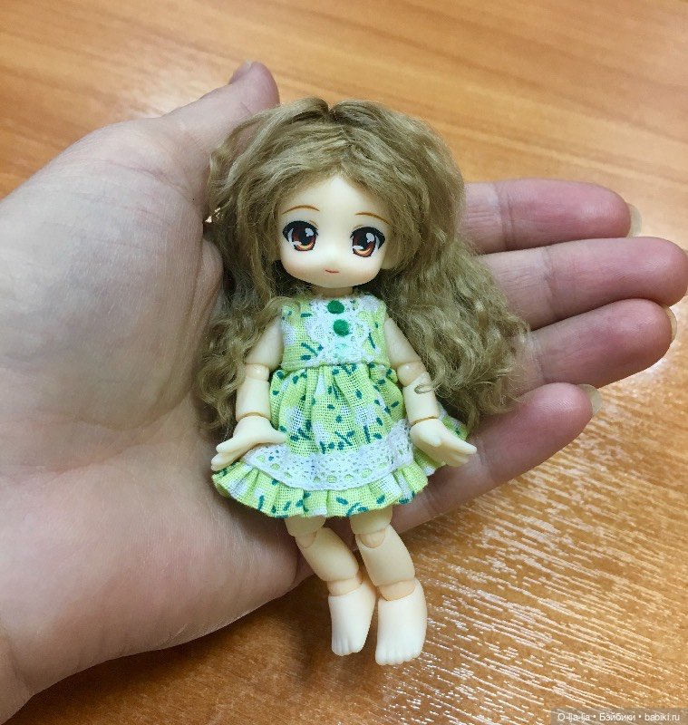 Нендопушечка Нояна (гибридик Nendoroid и Cu-poche) (фото 8)