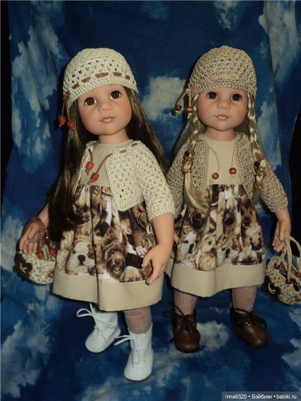 Одежды много не бывает! Наряды для кукол Готц и не только