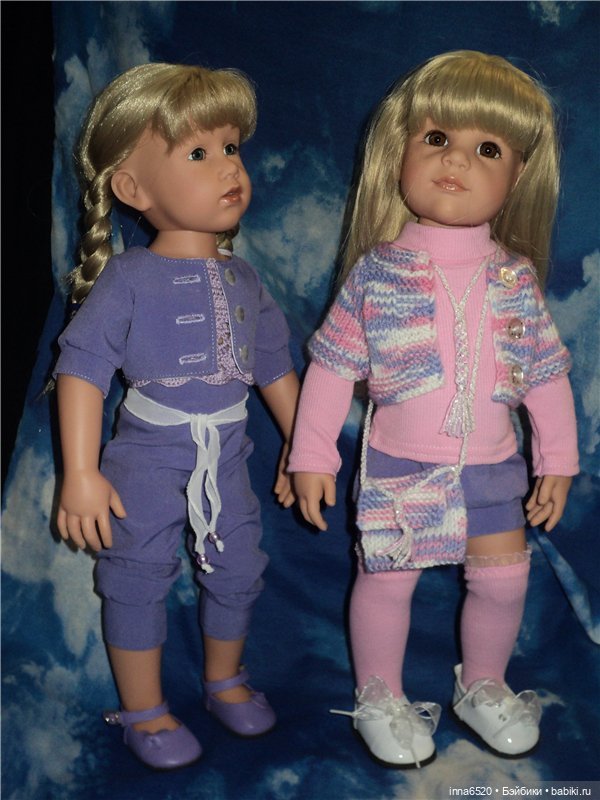 Одежды много не бывает! Наряды для кукол Готц и не только