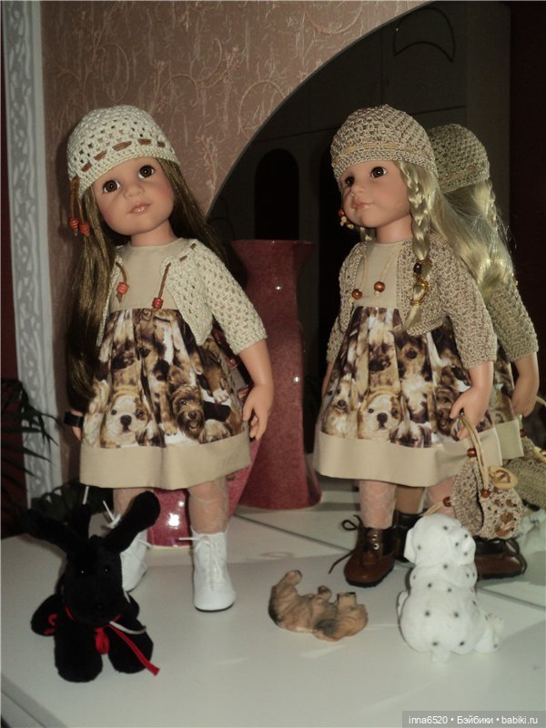 Одежды много не бывает! Наряды для кукол Готц и не только (фото 10)