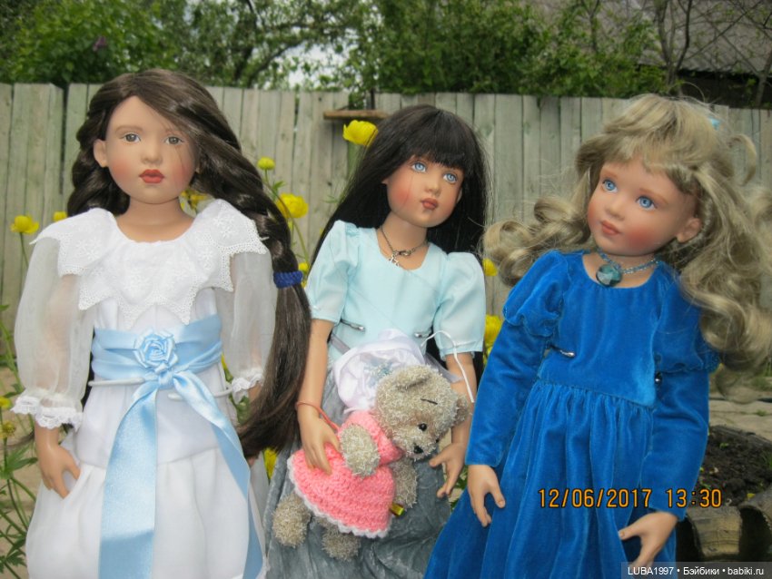Вся моя коллкция кукол Хелены Киш на сегодняшний день