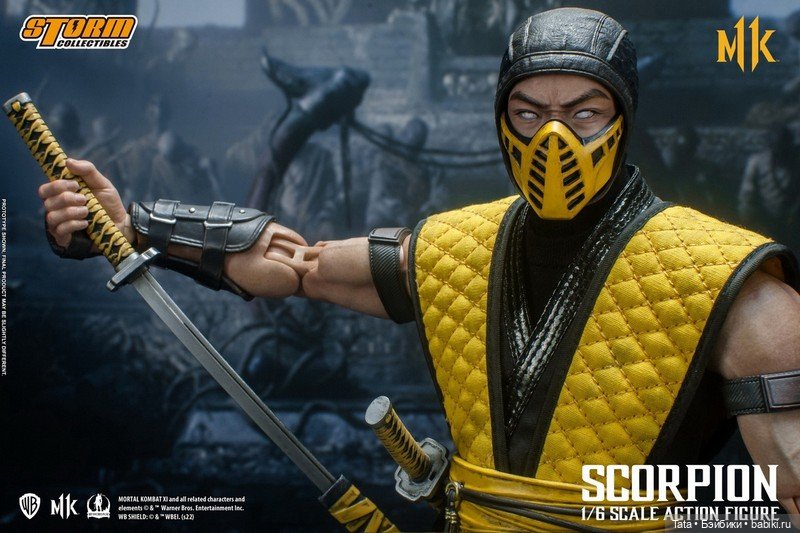 Storm Collectibles - фигурка Скорпиона в формате 1/6 по мотивам МК 11 (фото 9)