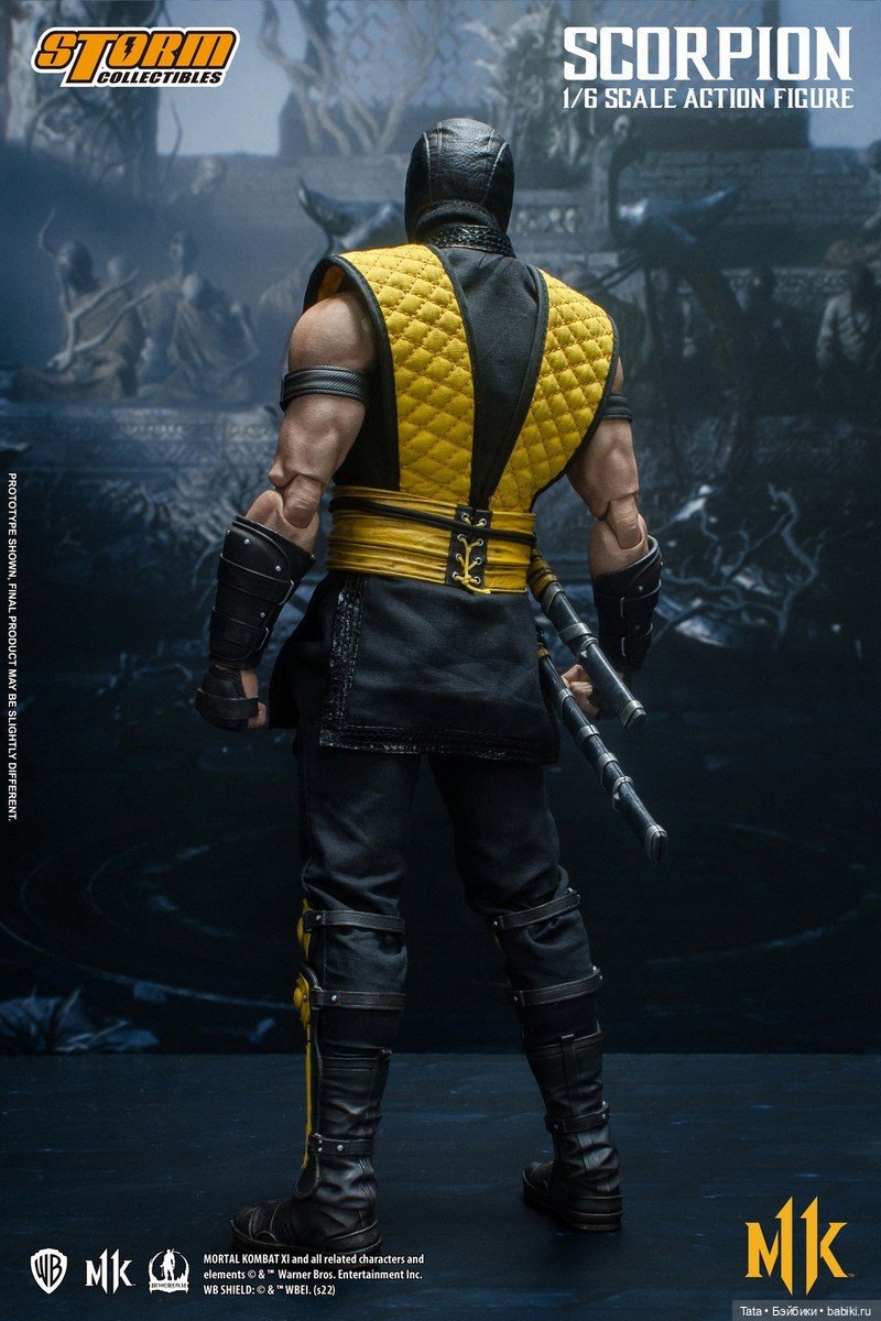 Storm Collectibles - фигурка Скорпиона в формате 1/6 по мотивам МК 11 (фото 3)
