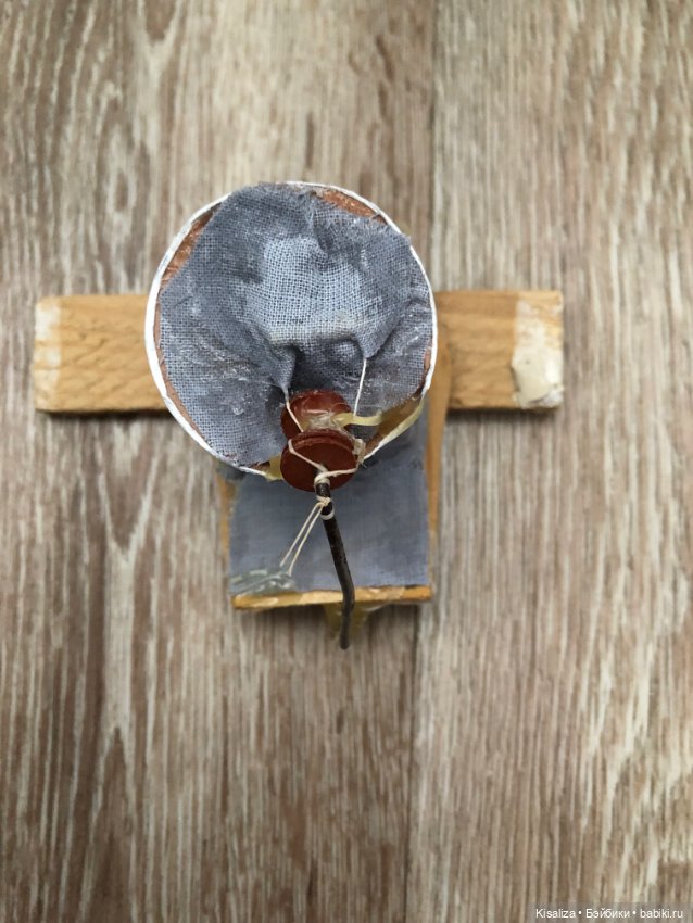 Интересный пищик антикварной куклы. Как отреставрировать (фото 3)