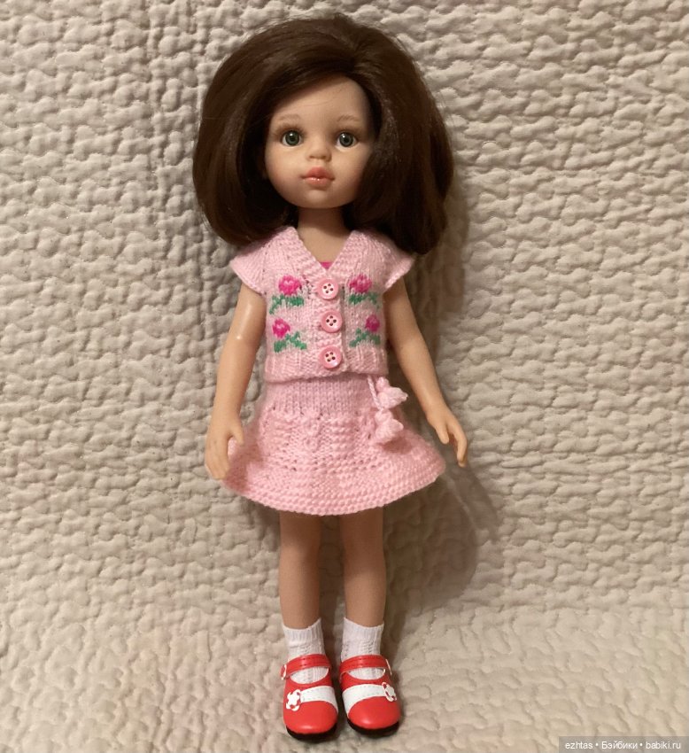 Комплект в розовых тонах — Одежда и обувь для кукол своими руками: фото (фото 2)